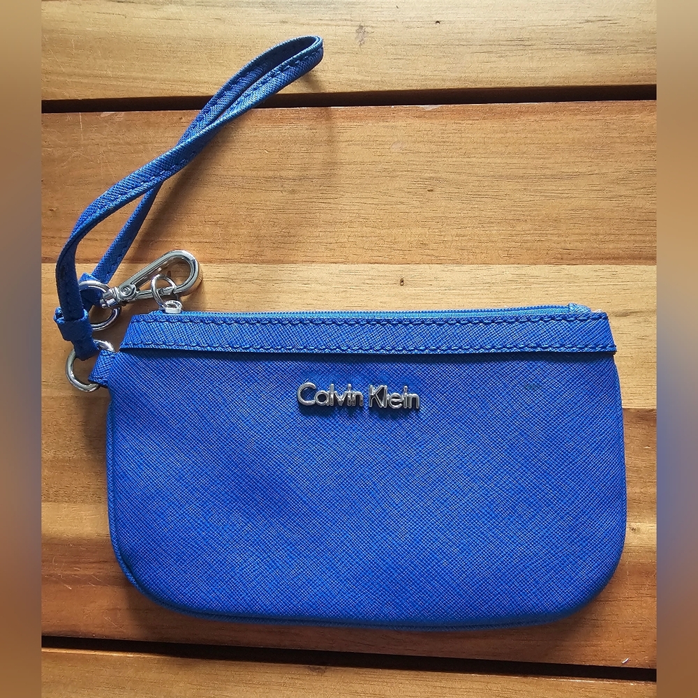Calvin Klein Wristlet Wallet | Royal Blue